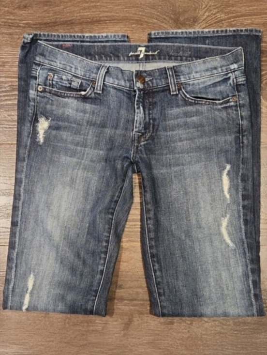 7 For All Mankind Denim - ❤️ 7 FOR ALL MANKIND Y2K VINTAGE BOOTCUT JEANS, 8 (29)